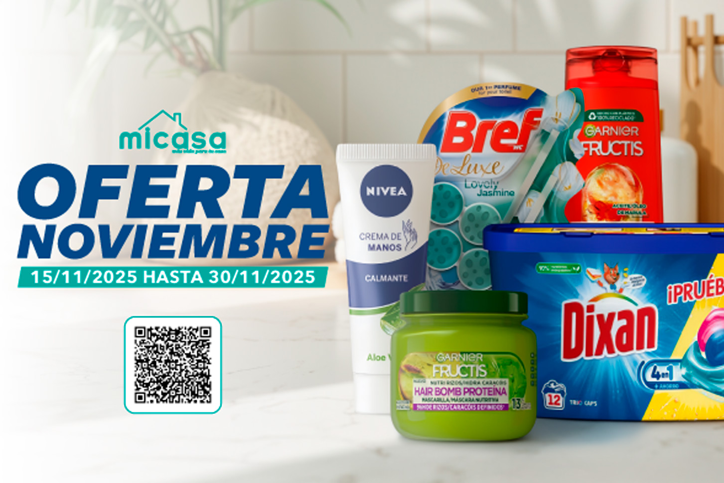 ¡Noviembre viene cargado de descuentos en MiCasa!