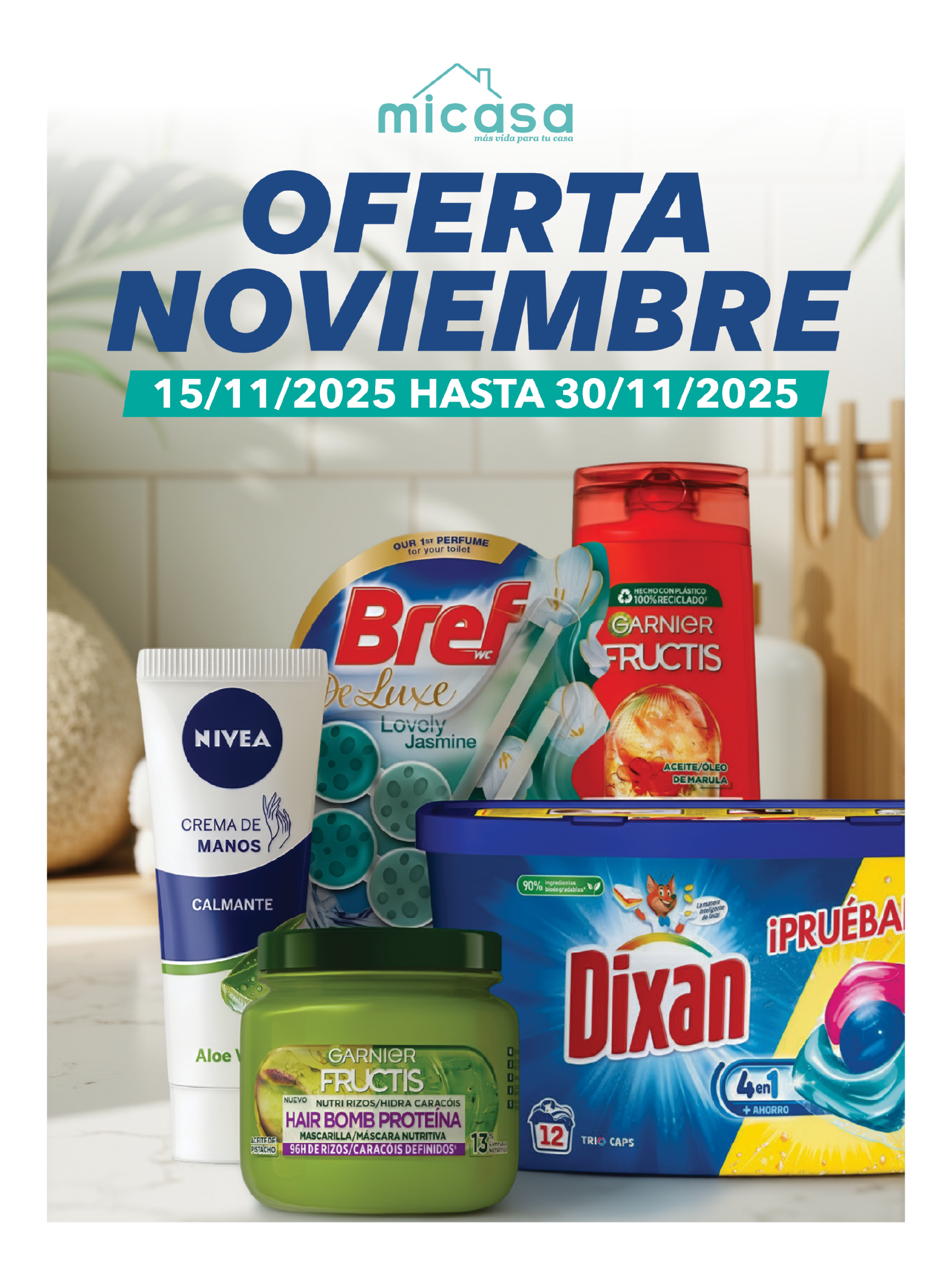 ¡Noviembre viene cargado de descuentos en MiCasa!