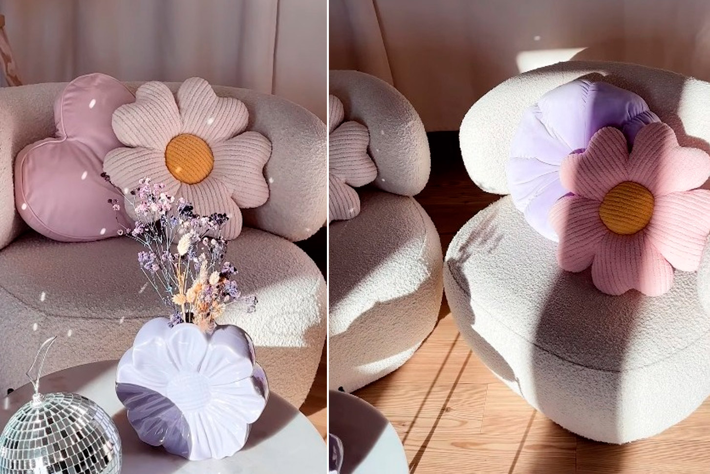🌸 El cojín de flor más bonito ha florecido en TEDI