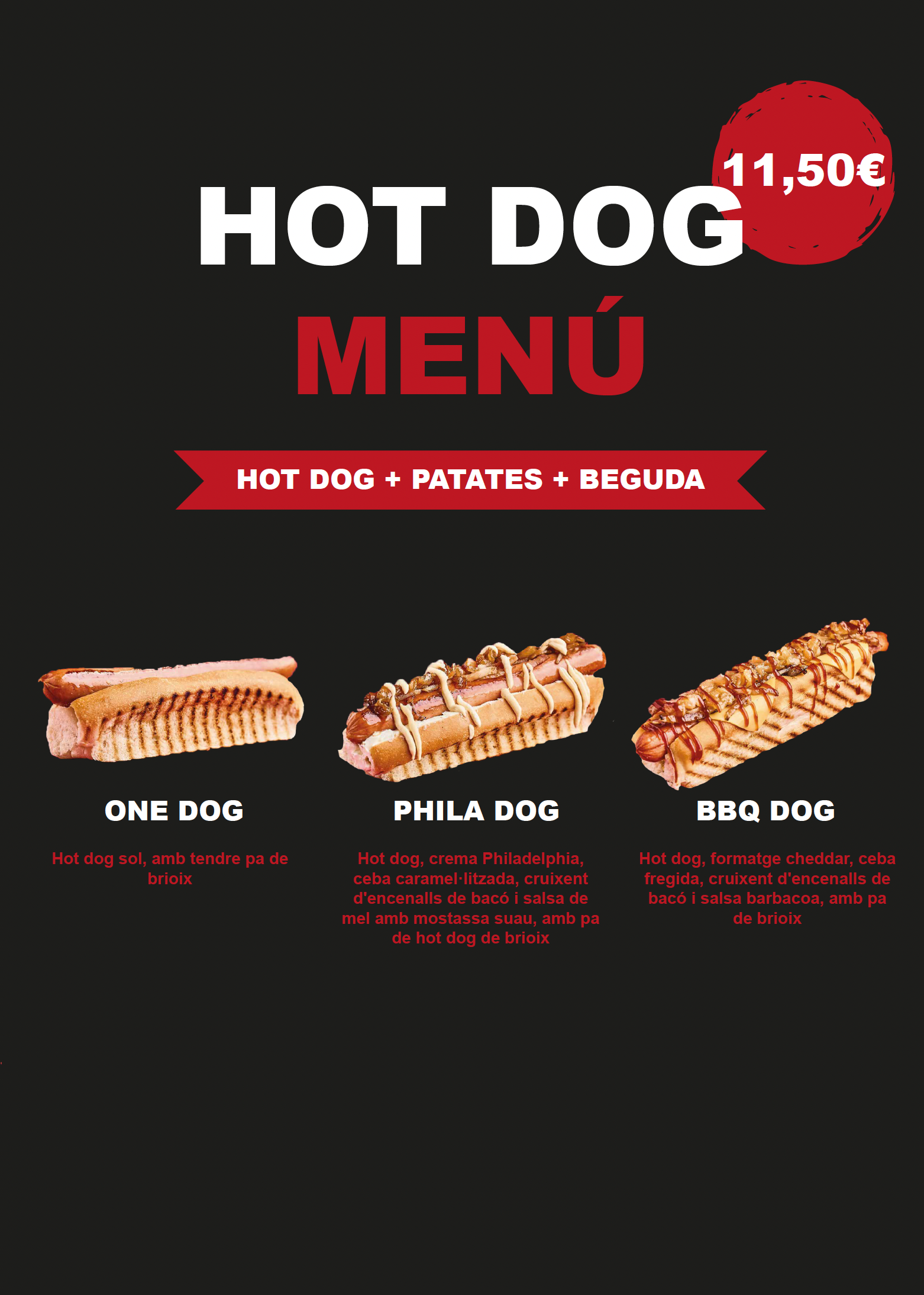 Hot-Dog Menú