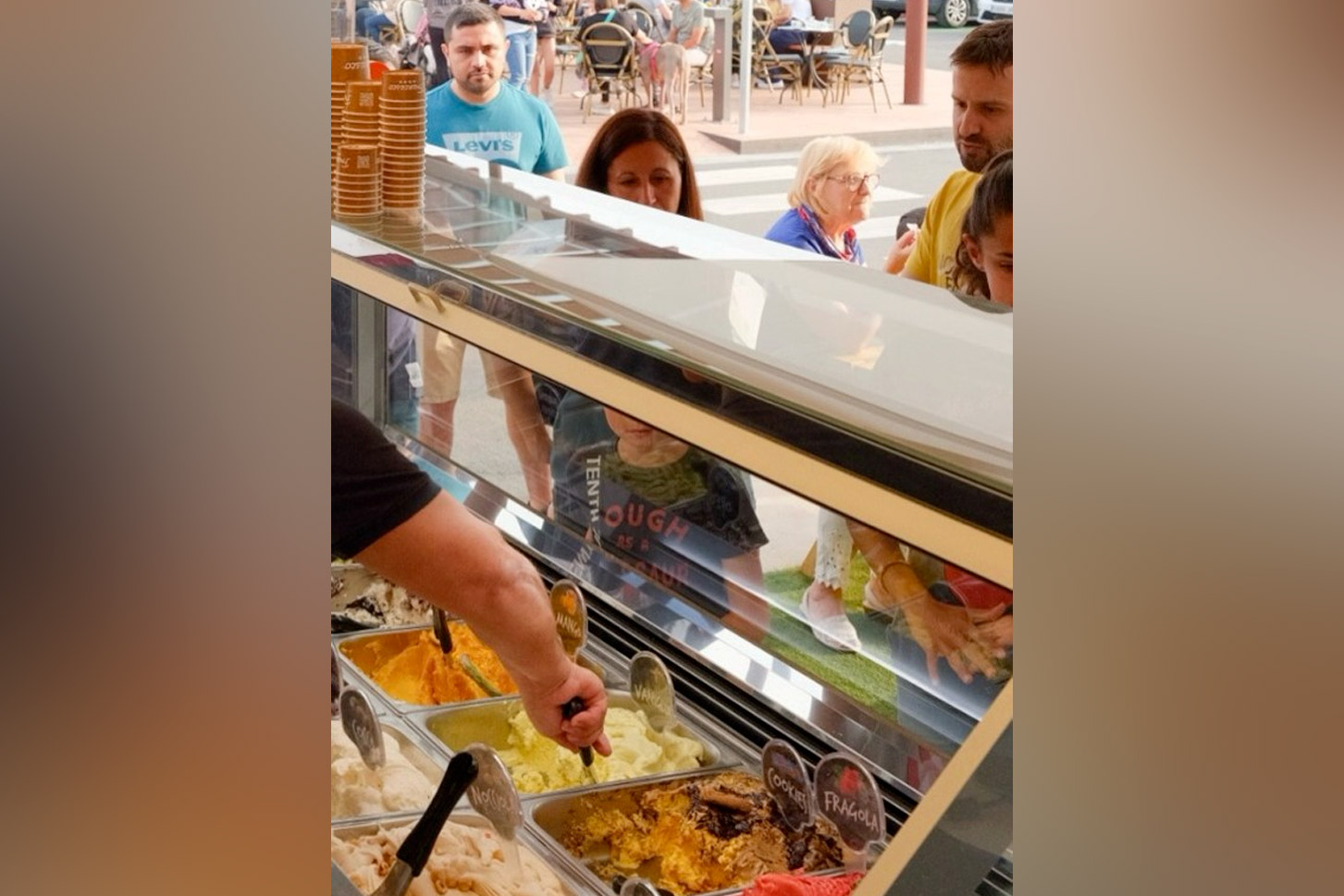 Entre paseo y paseo toca helado en La Gelatería Francesco